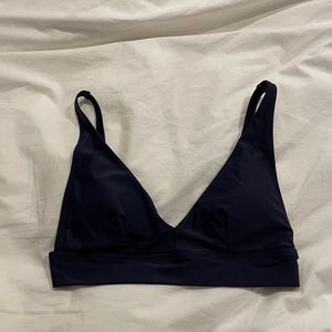 Navy Blue Bikini Top